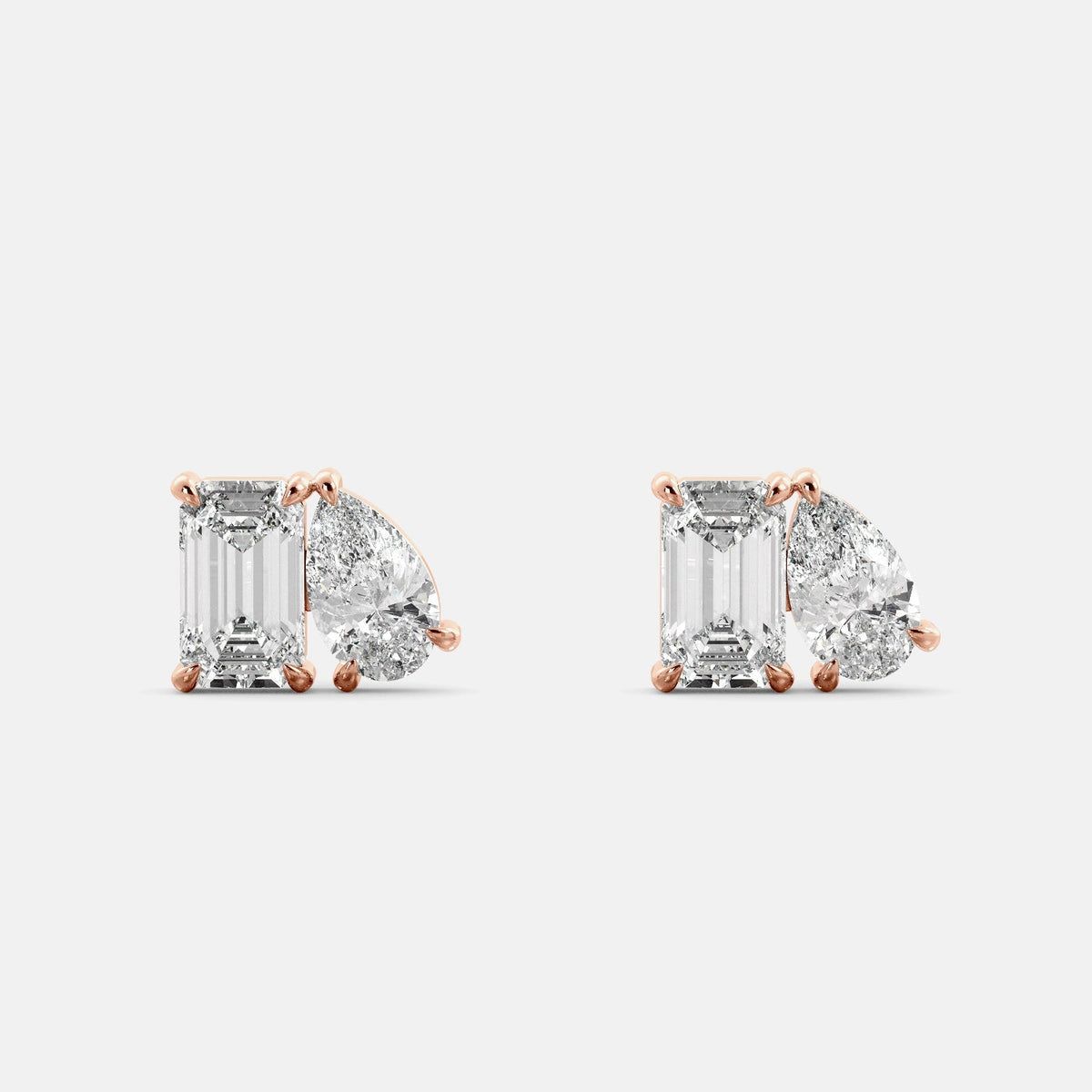 Toi et Moi Diamond Studs