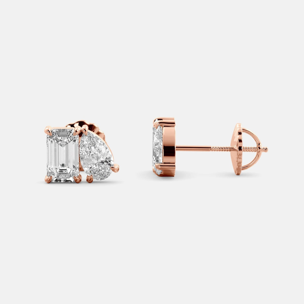 Toi et Moi Diamond Studs