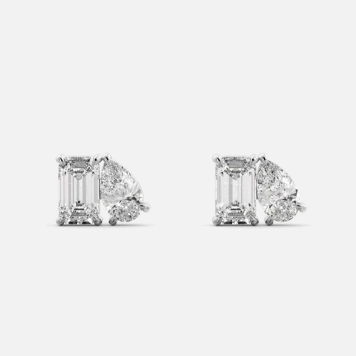 Toi et Moi Diamond Studs