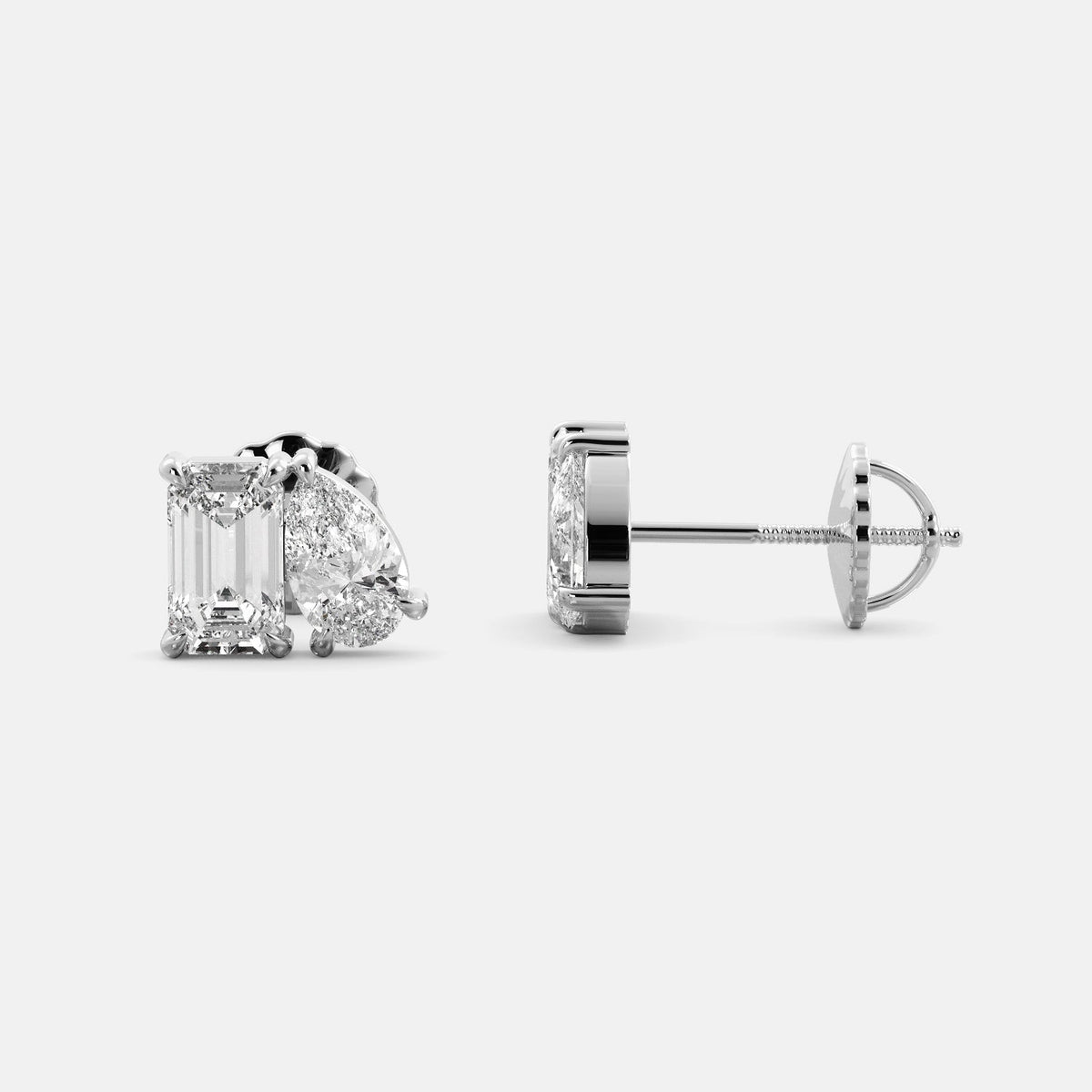 Toi et Moi Diamond Studs