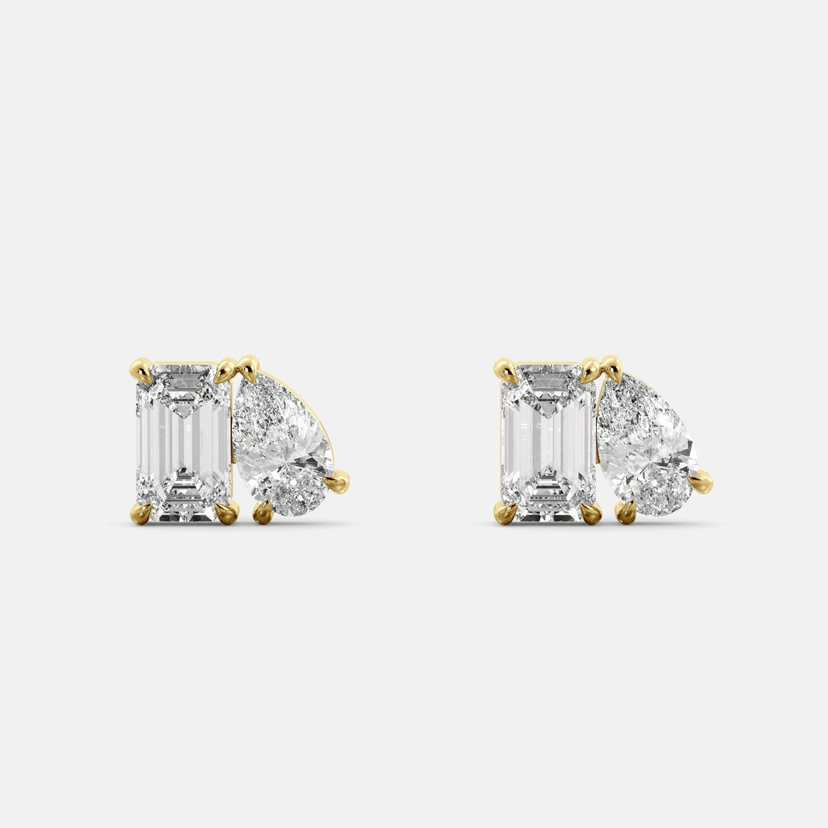 Toi et Moi Diamond Studs
