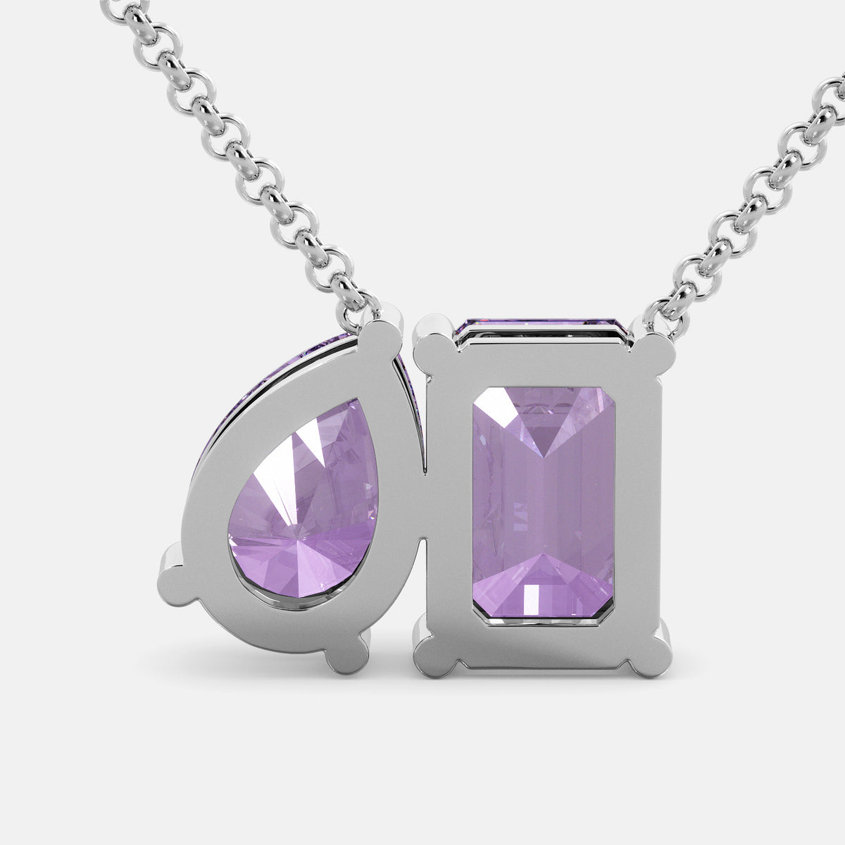February Toi et Moi Necklace