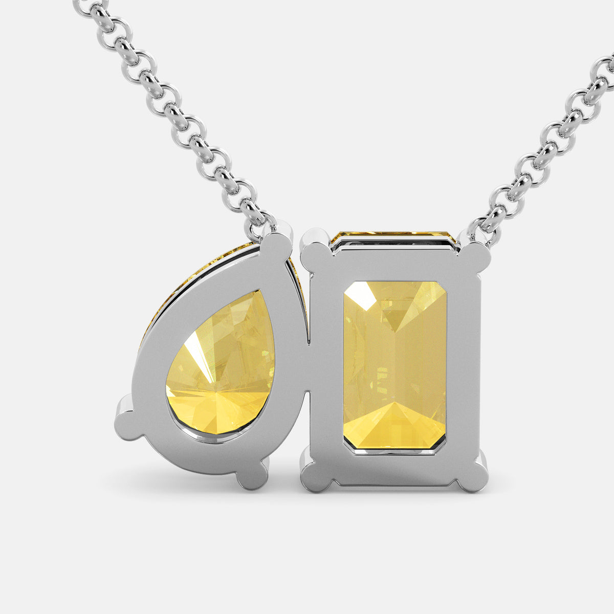 November Toi et Moi Necklace
