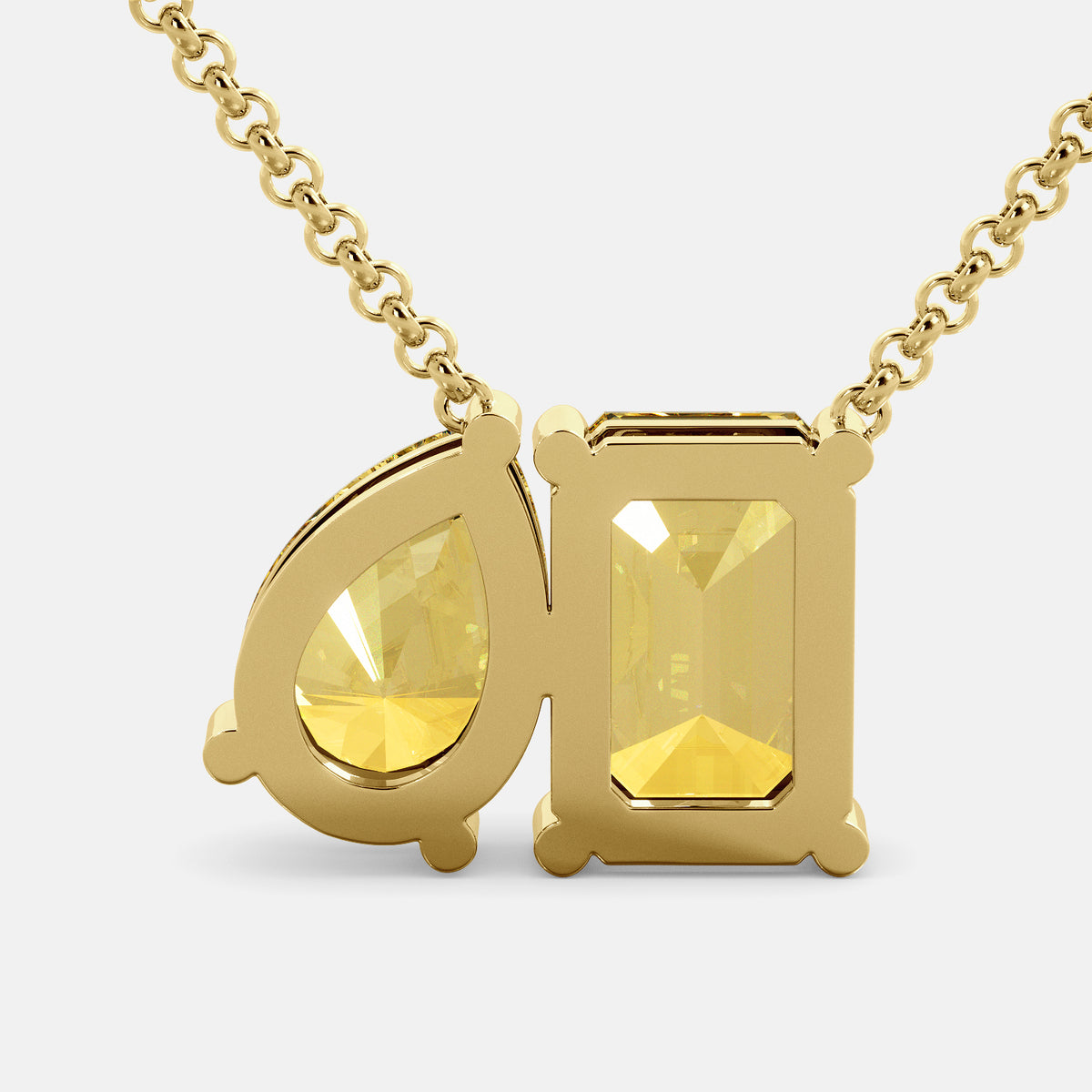 November Toi et Moi Necklace