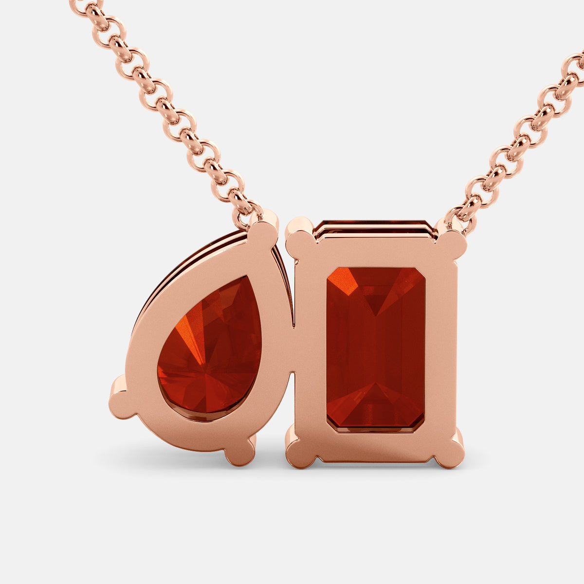 January Toi et Moi Necklace