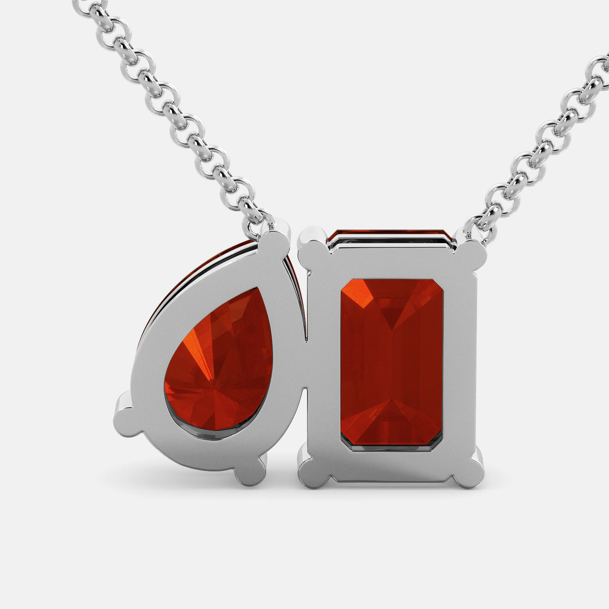 January Toi et Moi Necklace