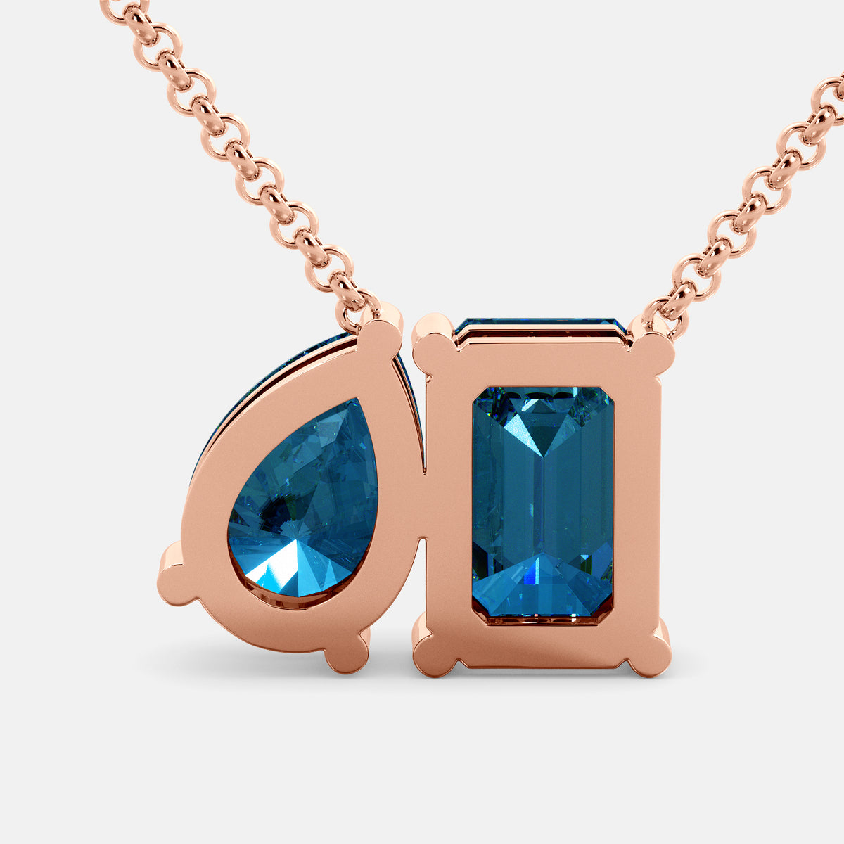December Toi et Moi Necklace