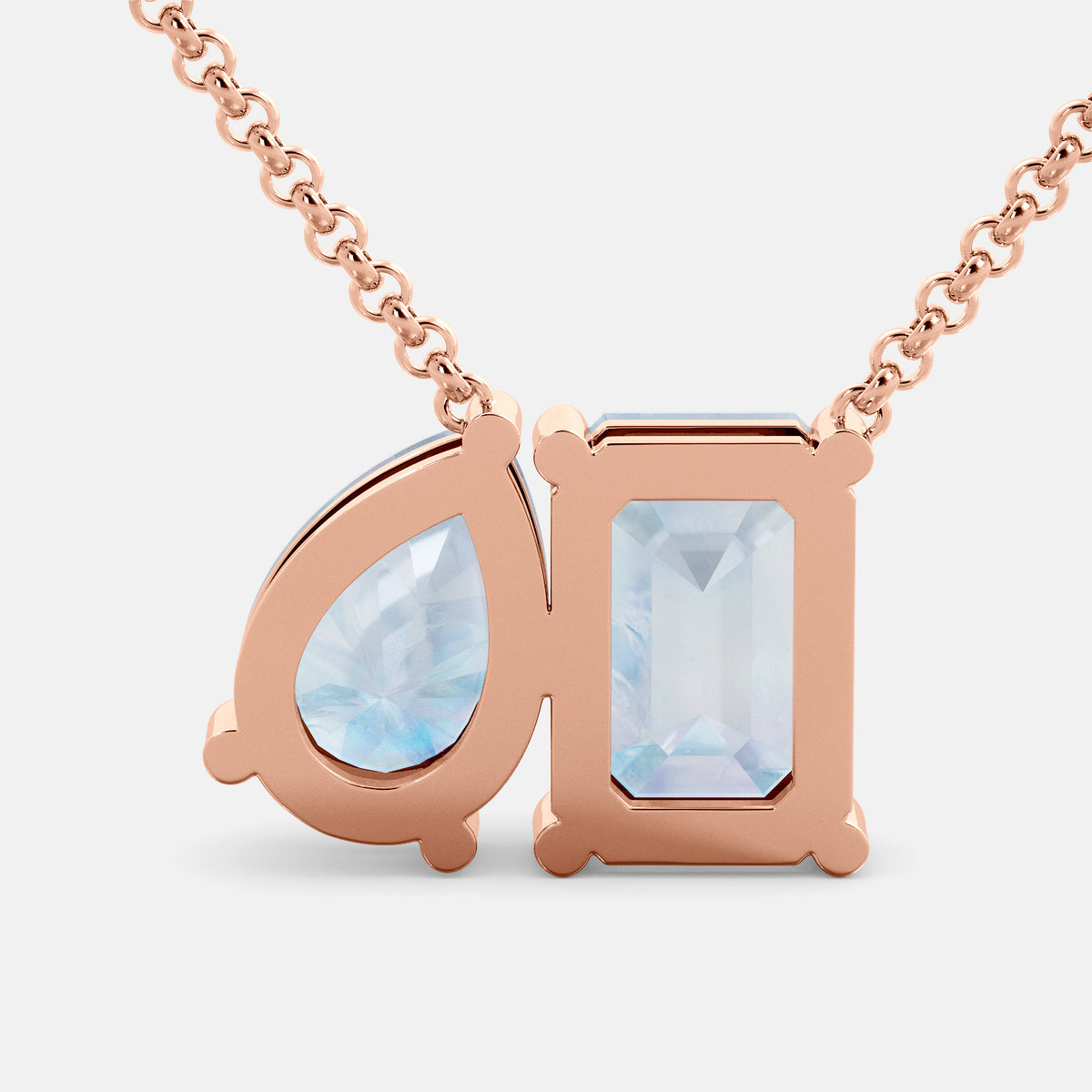 June Toi et Moi Necklace