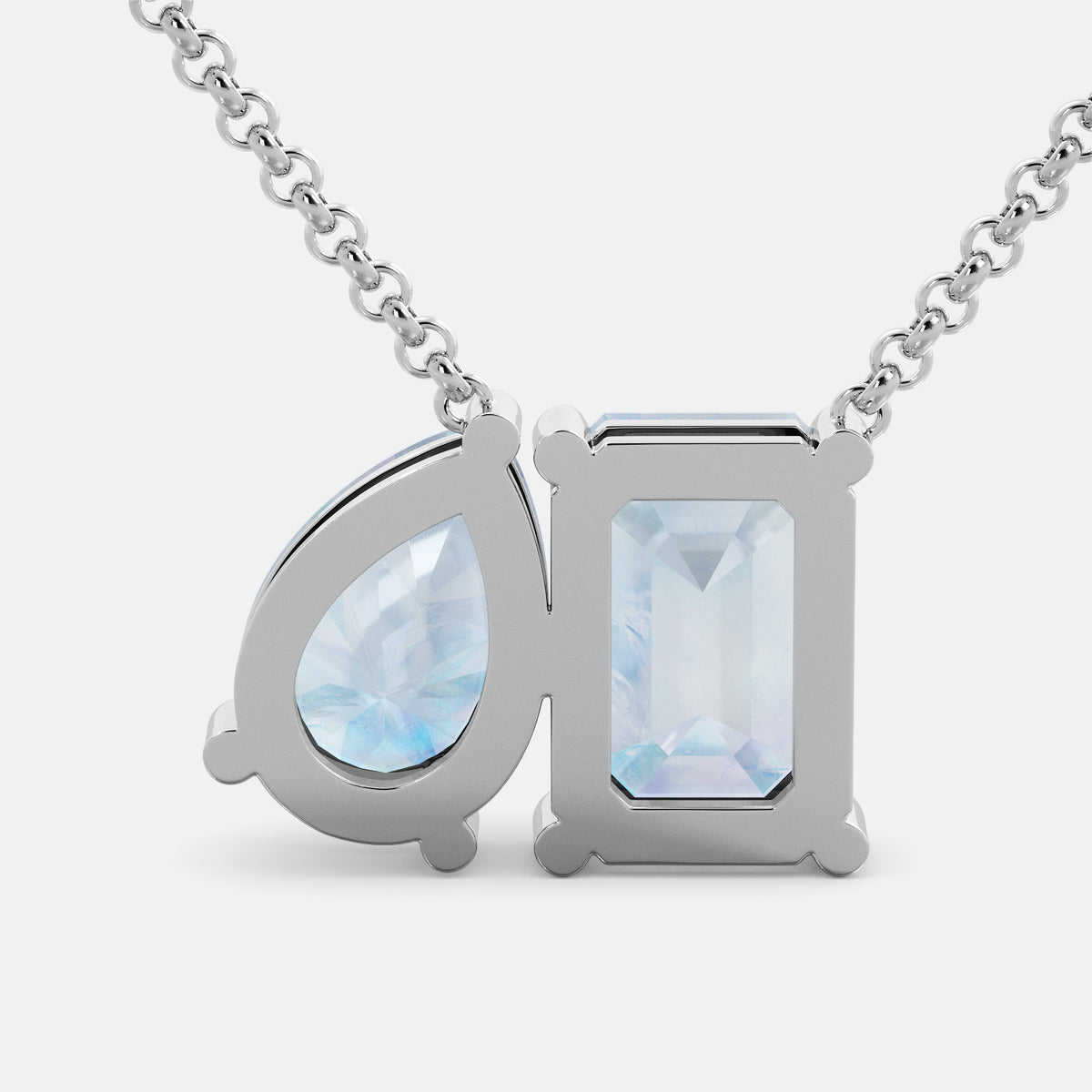 June Toi et Moi Necklace