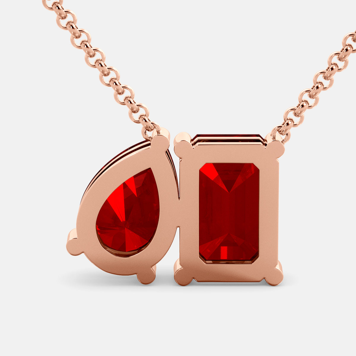 July Toi et Moi Necklace
