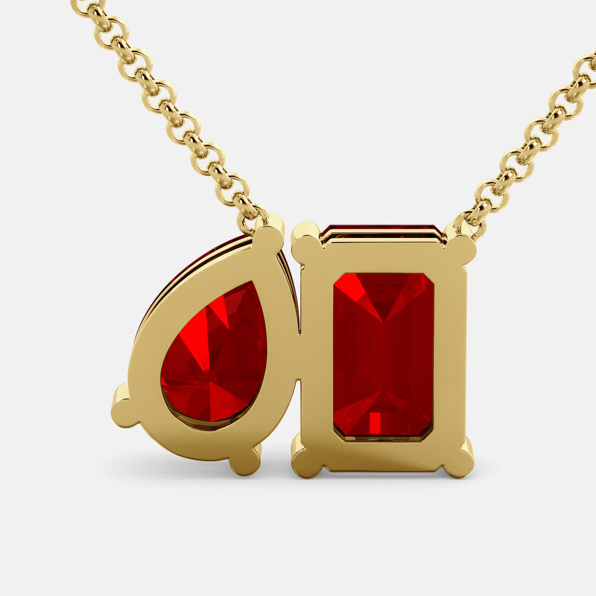 July Toi et Moi Necklace