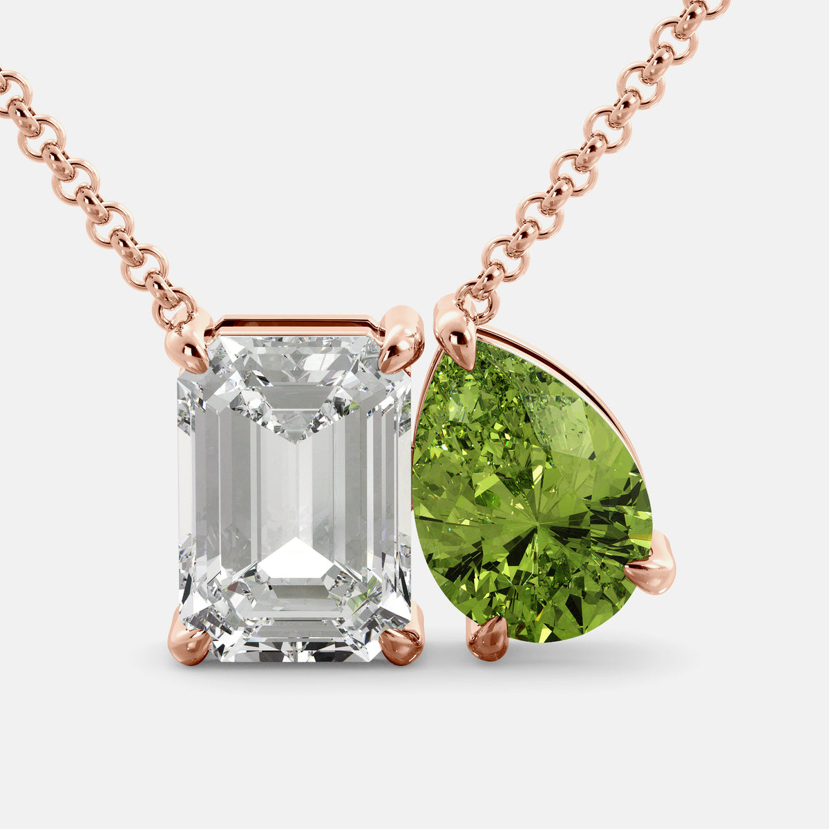 April Toi et Moi Necklace
