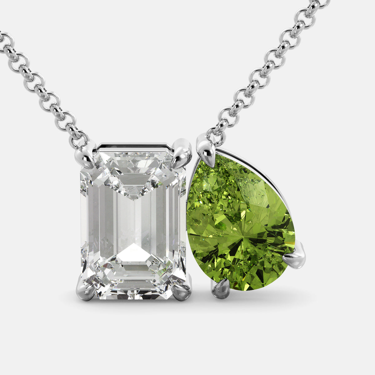 April Toi et Moi Necklace
