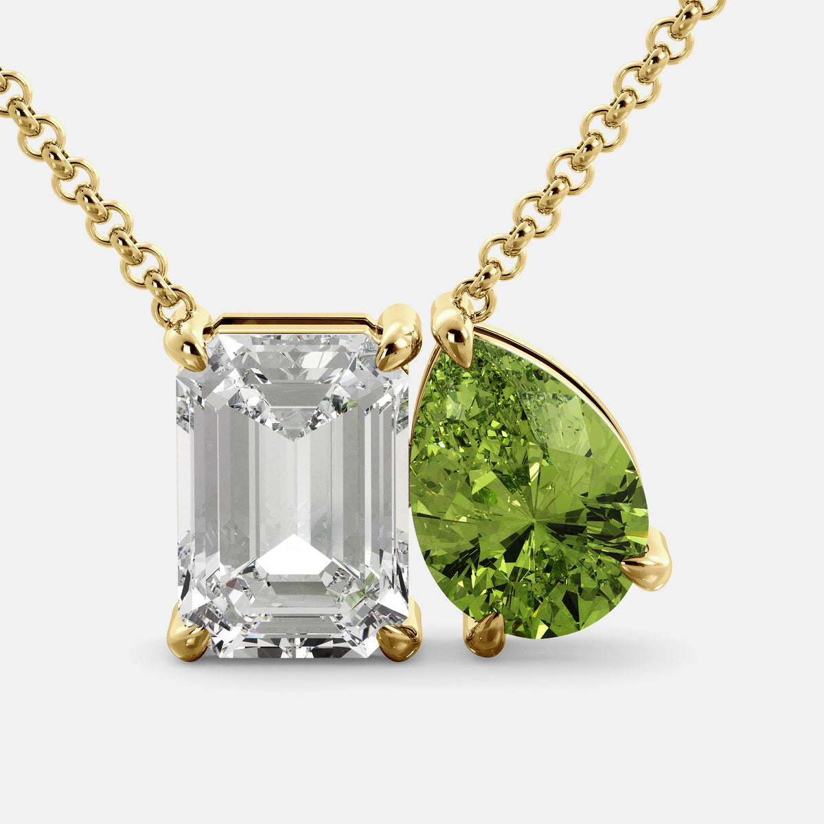 April Toi et Moi Necklace