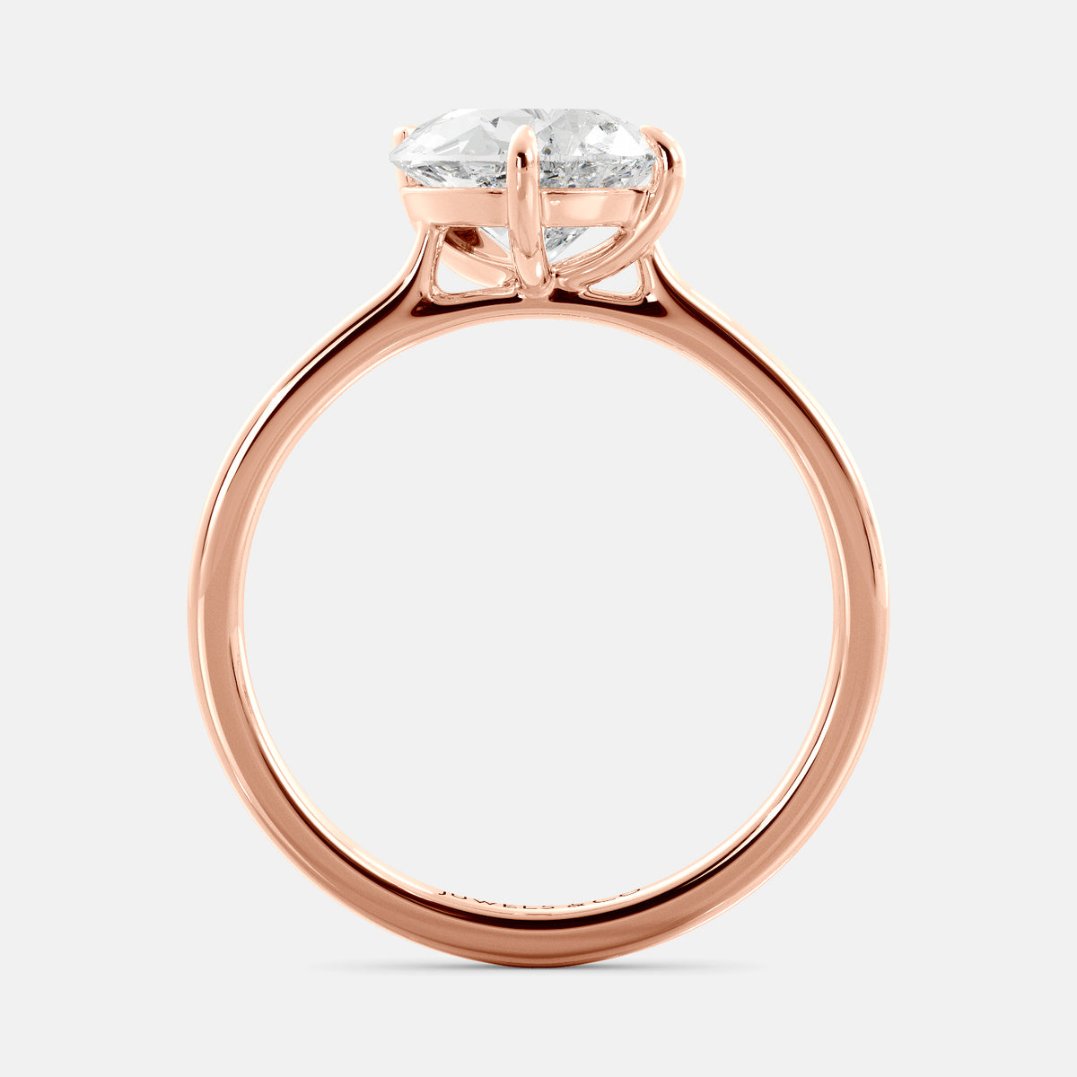 The Emilia Pear Diamond Ring