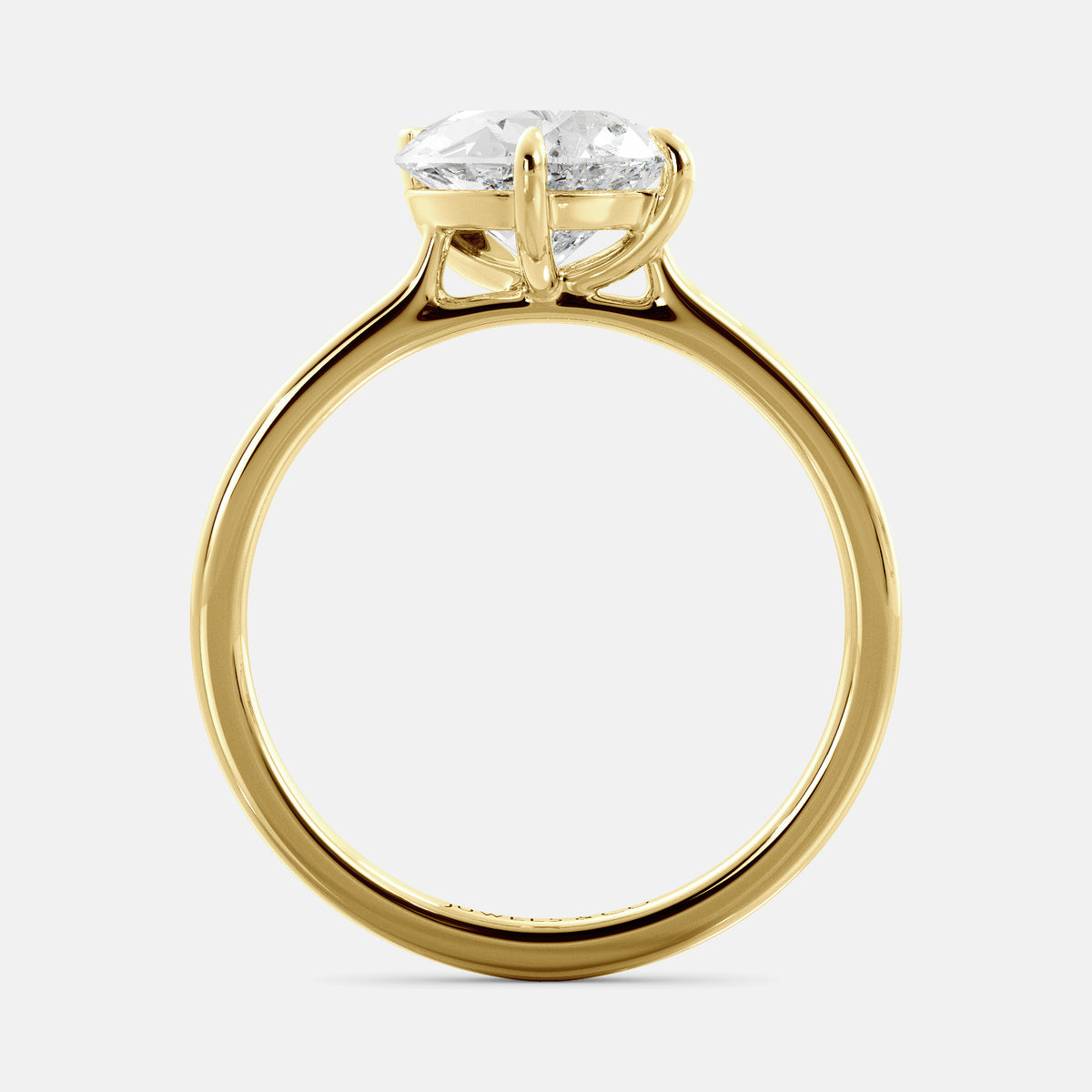 The Emilia Pear Diamond Ring