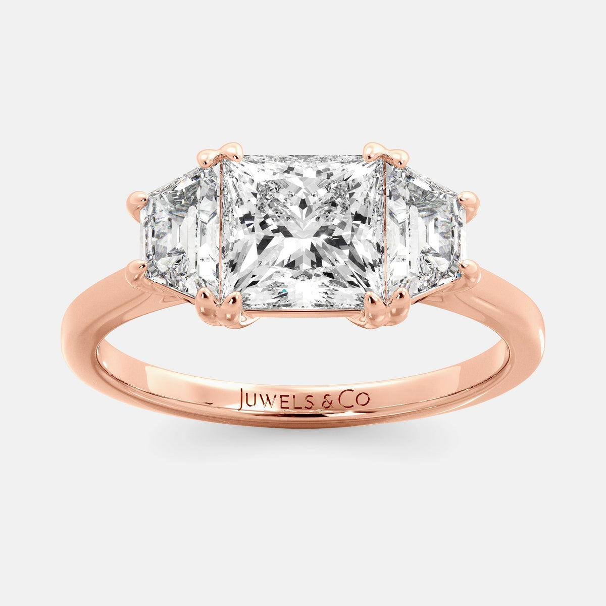 The Emily Princes-Cut Diamond Ring
