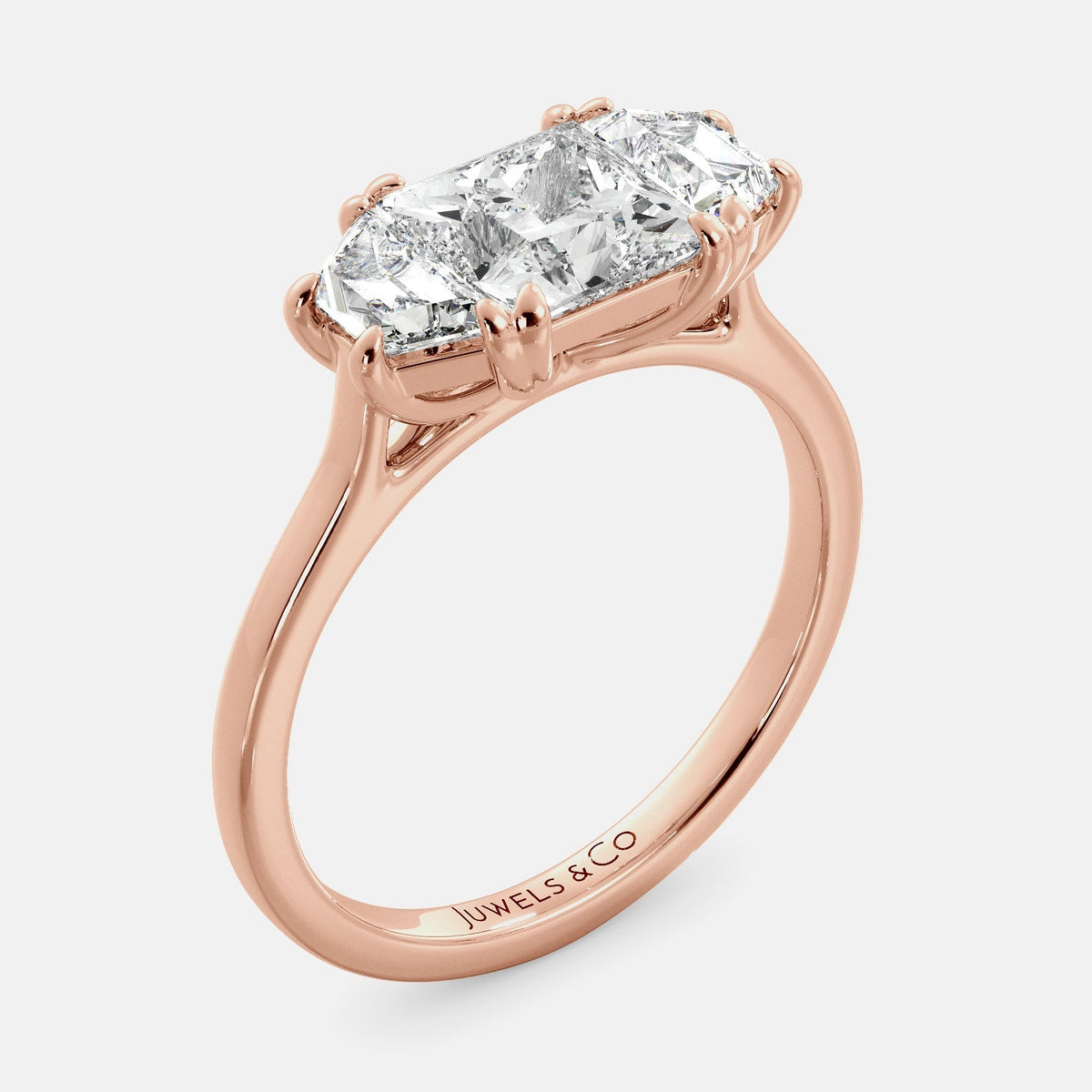 The Emily Princes-Cut Diamond Ring