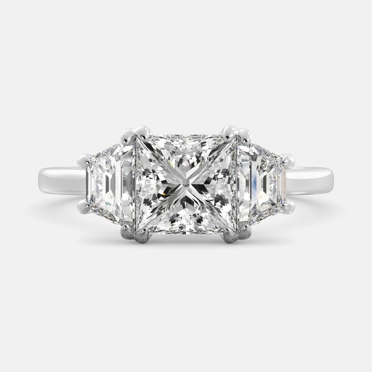 The Emily Princes-Cut Diamond Ring