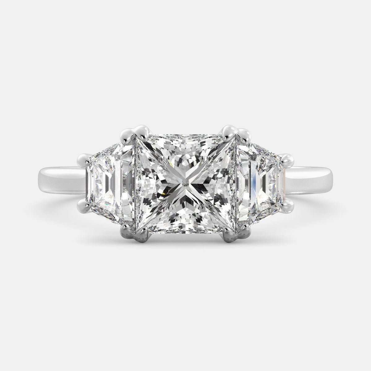 The Emily Princes-Cut Diamond Ring