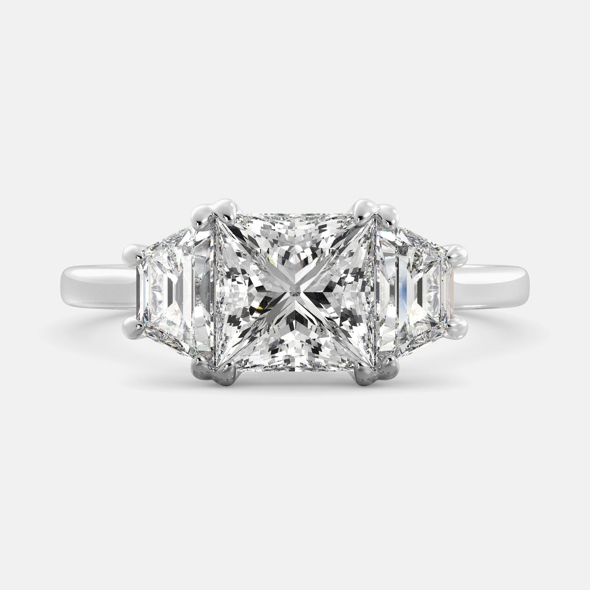 The Emily Princes-Cut Diamond Ring