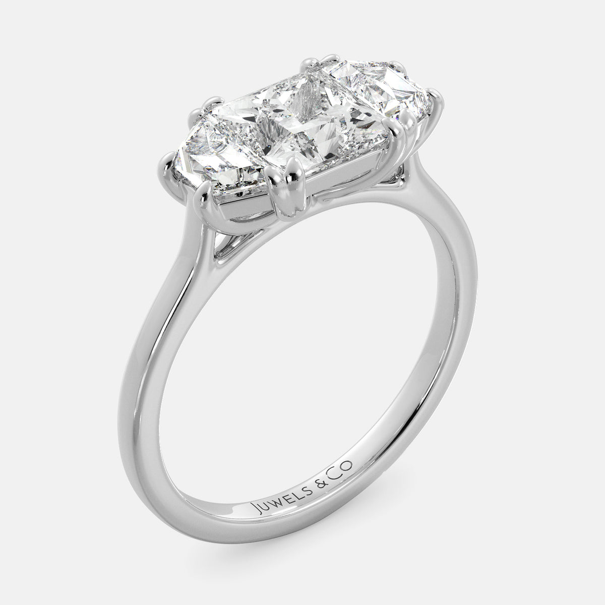 The Emily Princes-Cut Diamond Ring