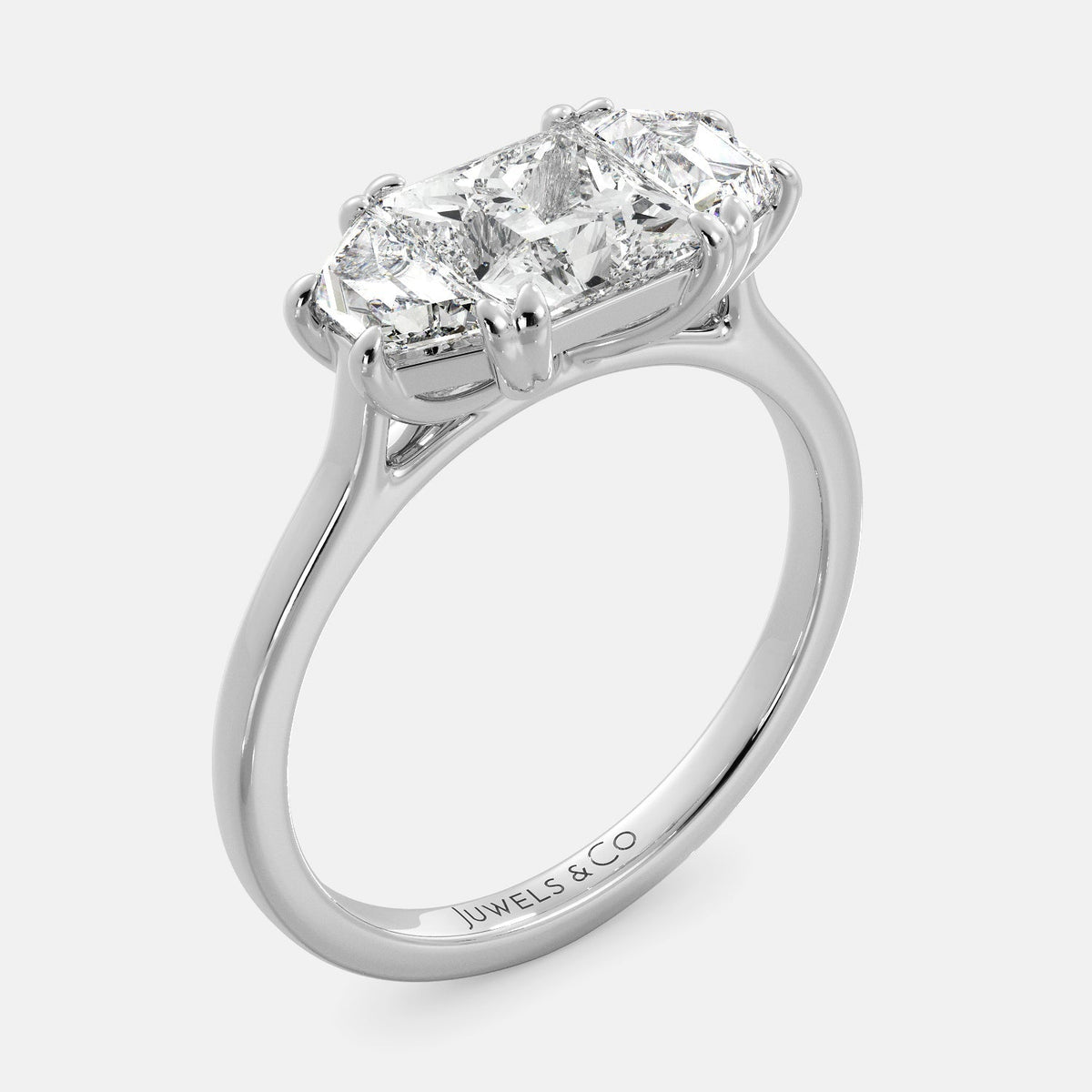 The Emily Princes-Cut Diamond Ring