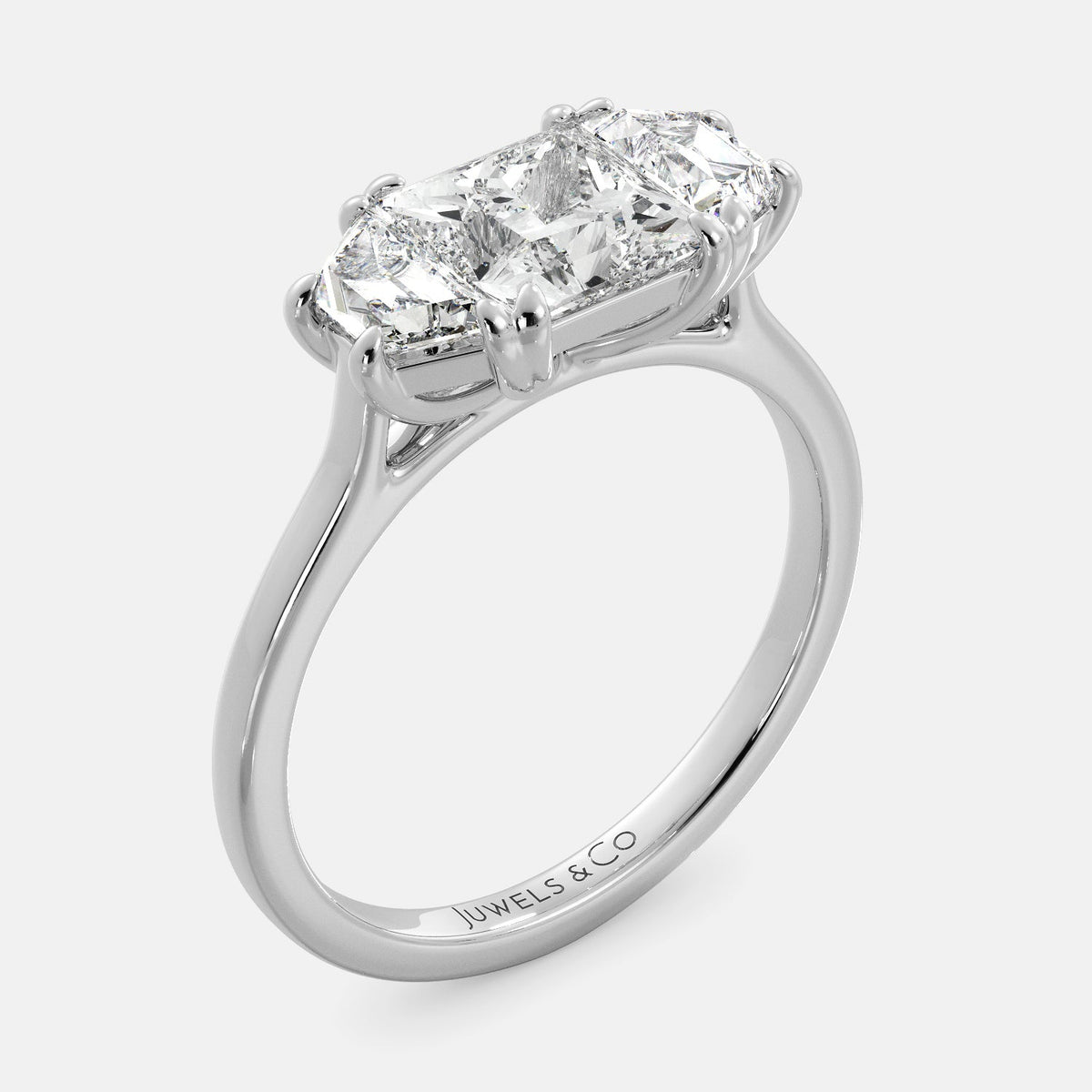 The Emily Princes-Cut Diamond Ring