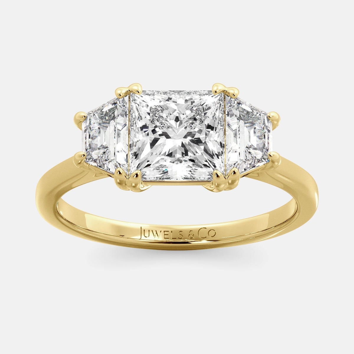 The Emily Princes-Cut Diamond Ring