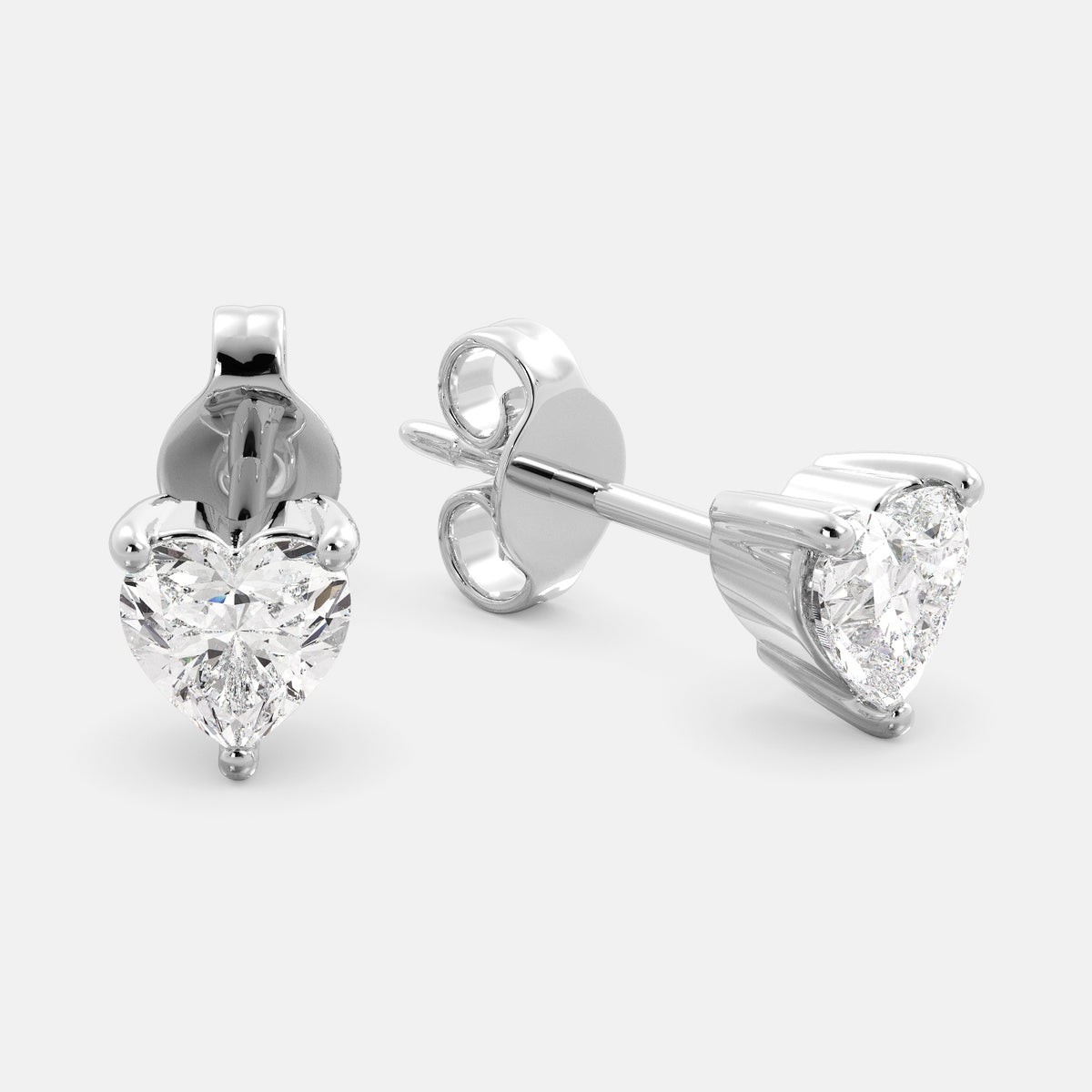 Cari Diamond Stud Earrings