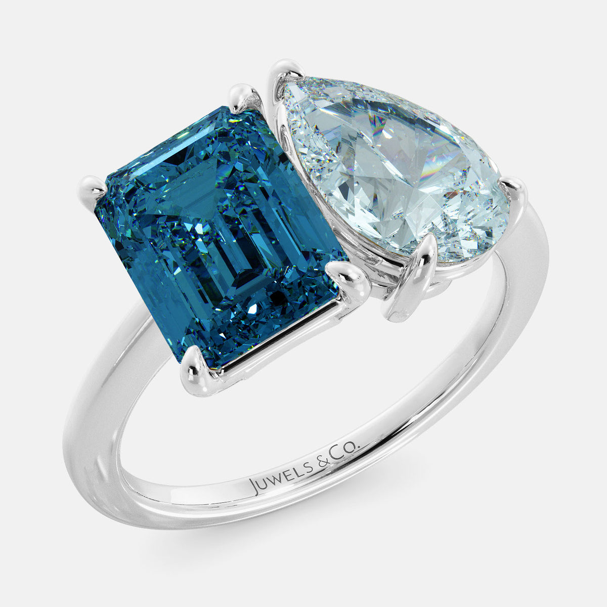 December Toi et Moi Ring