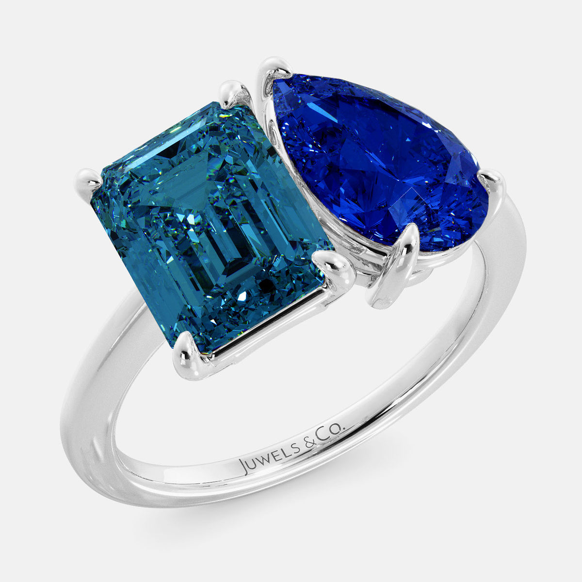 December Toi et Moi Ring