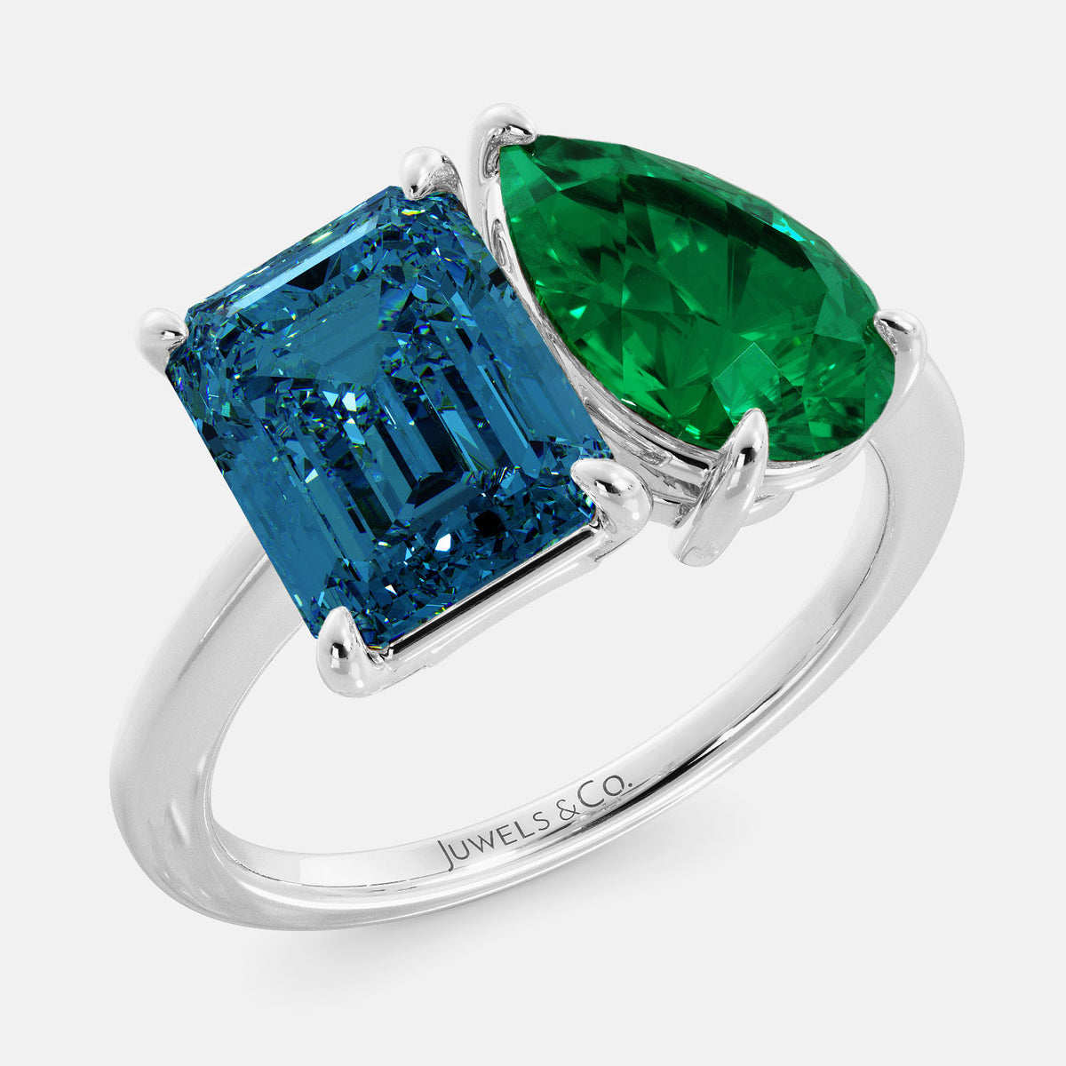 December Toi et Moi Ring