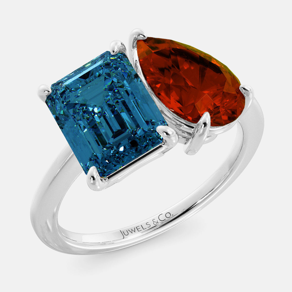 December Toi et Moi Ring