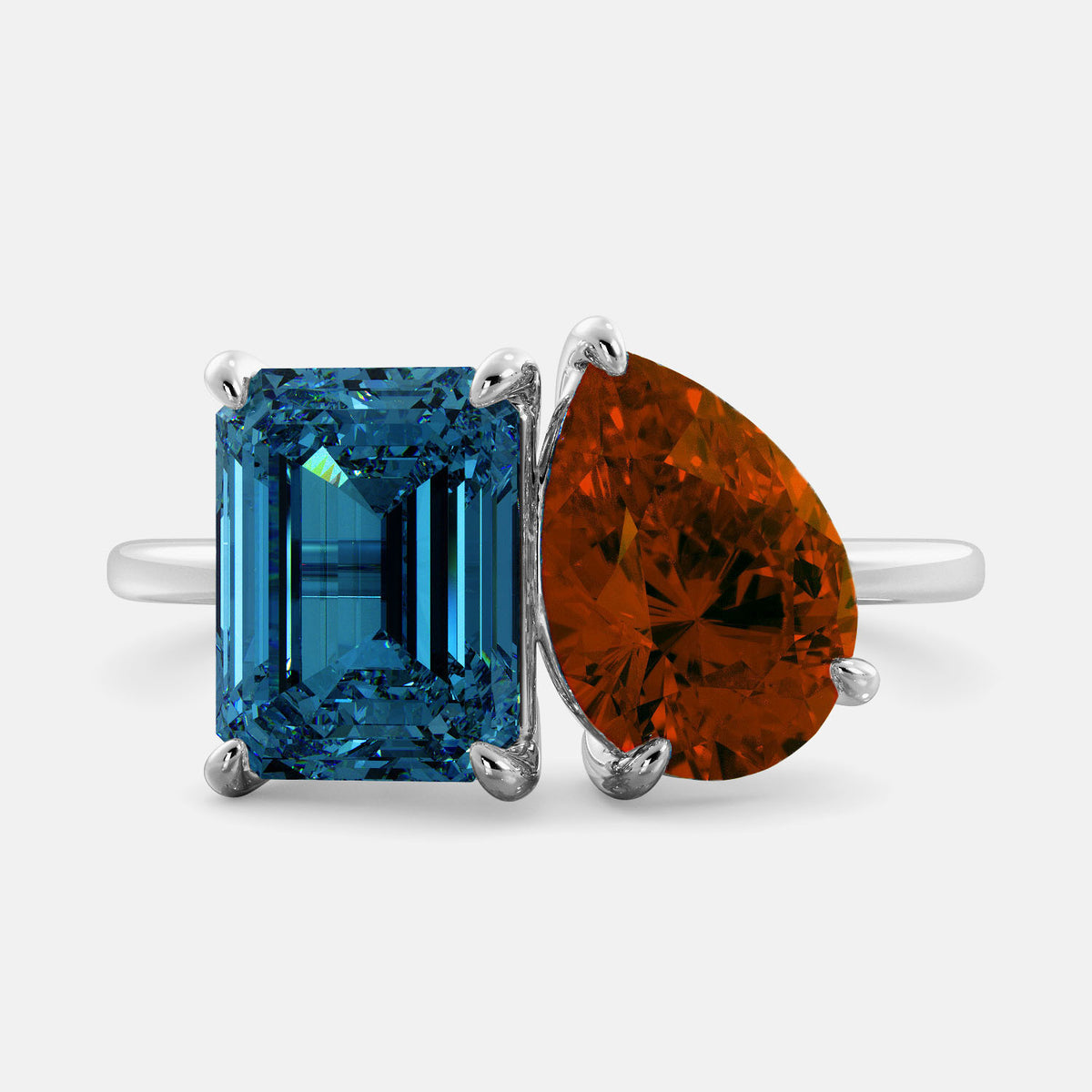 December Toi et Moi Ring