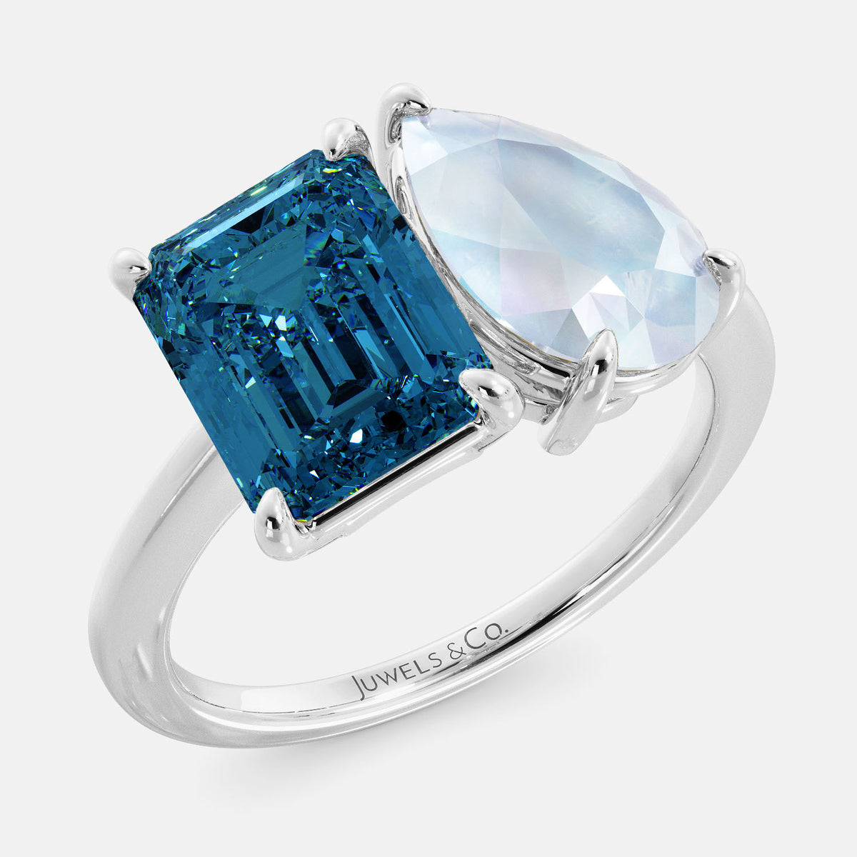 December Toi et Moi Ring