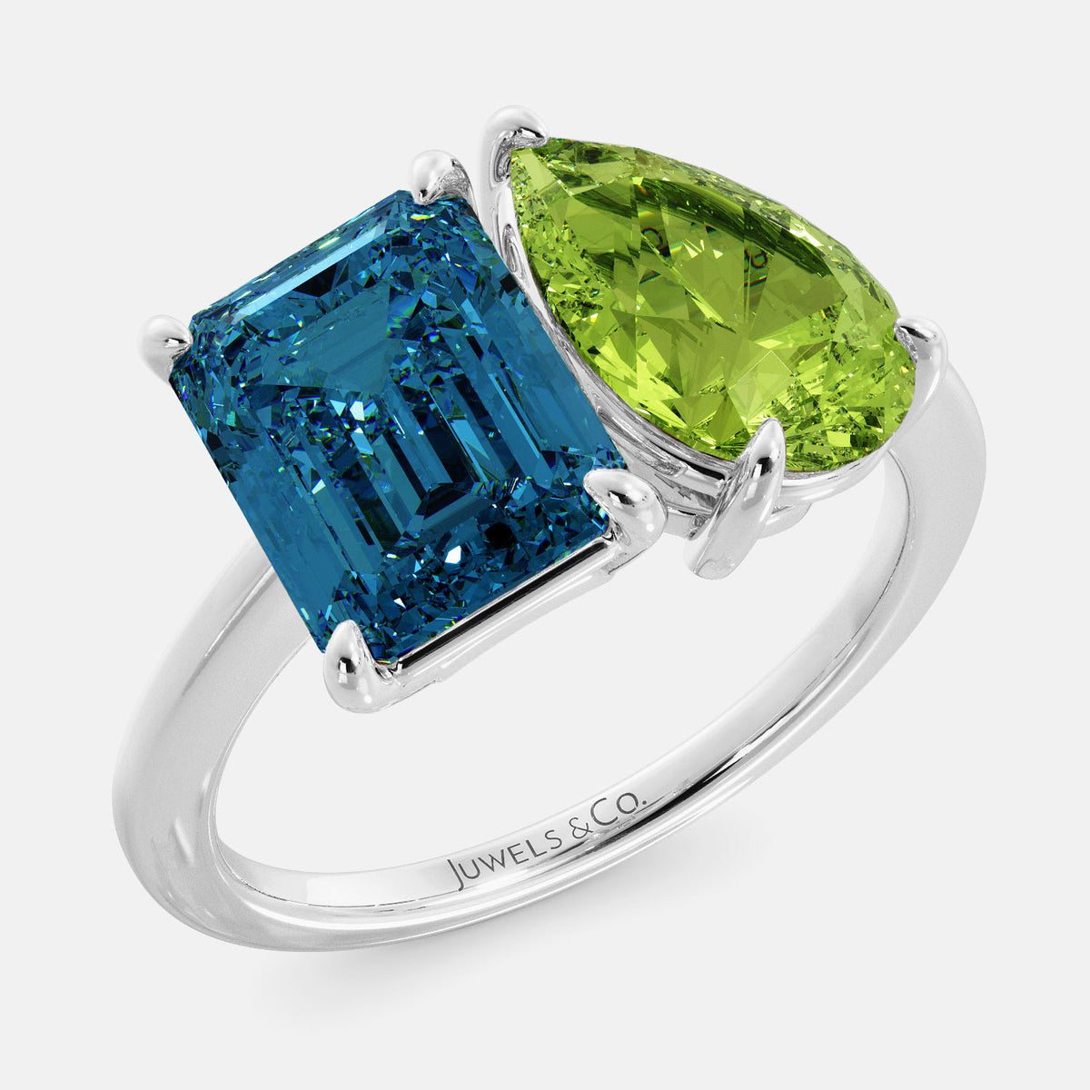 December Toi et Moi Ring