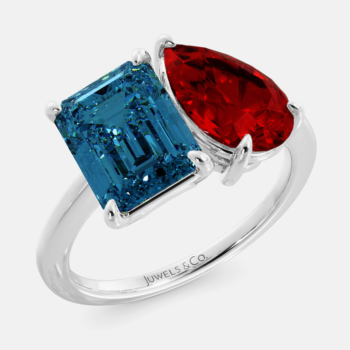 December Toi et Moi Ring