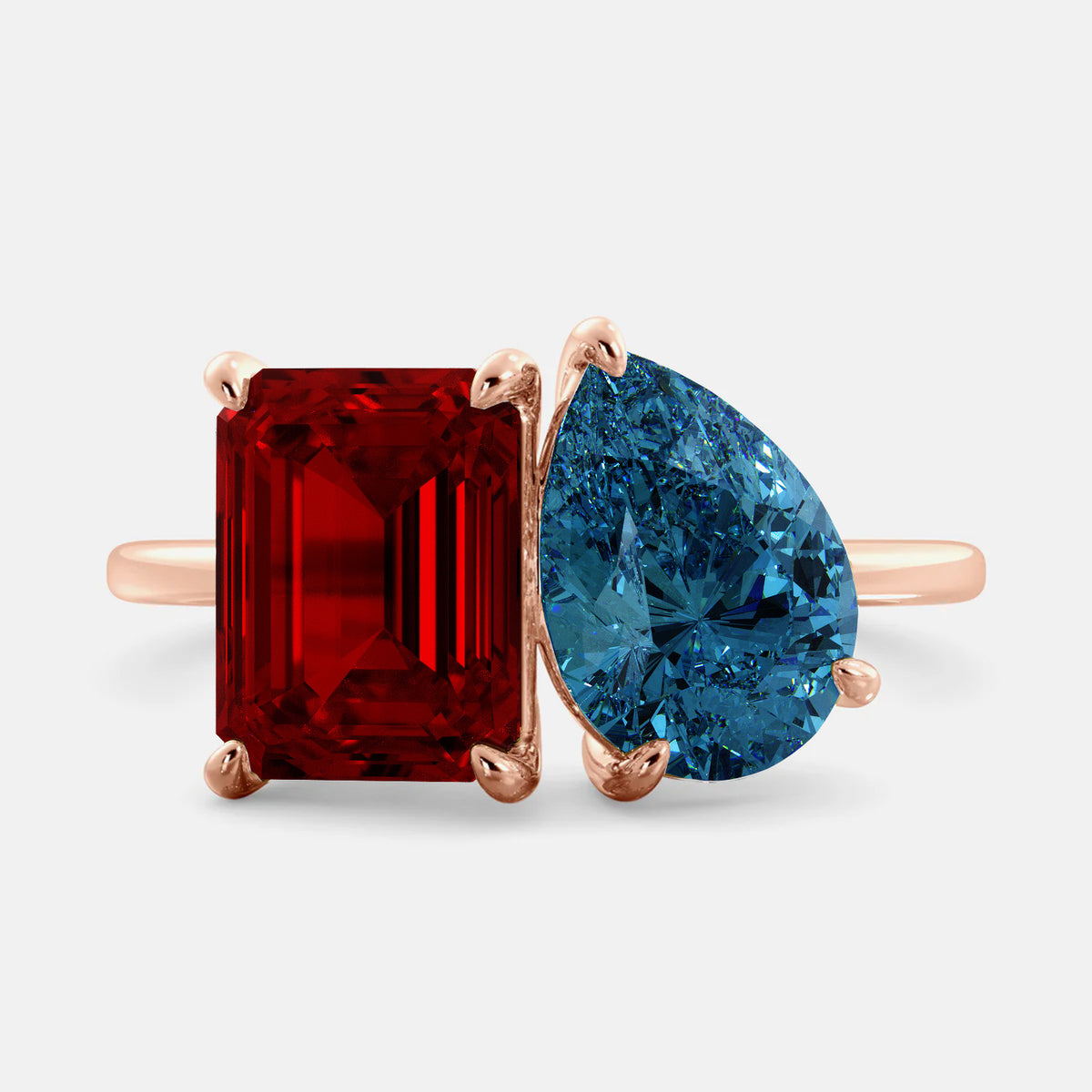 July Toi et Moi Ring