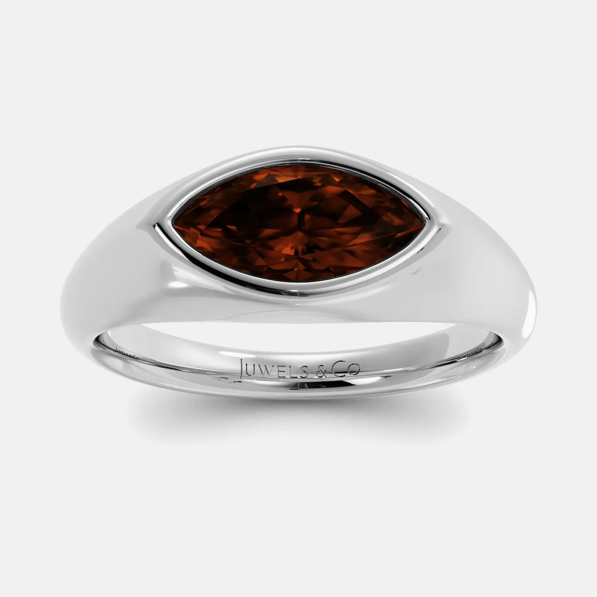 Dark Green Evil Eye Ring