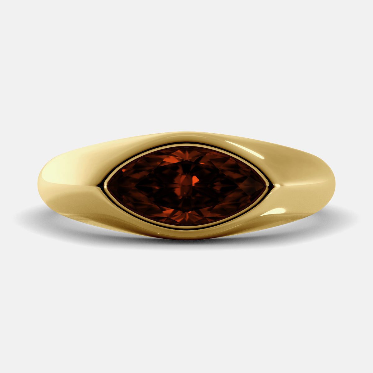 Brown Evil Eye Ring