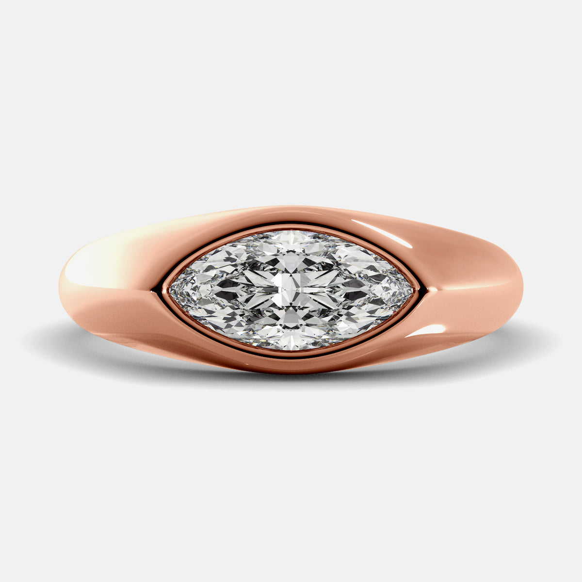 Brown Evil Eye Ring