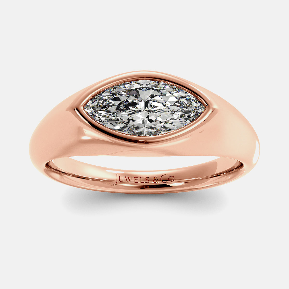 Brown Evil Eye Ring