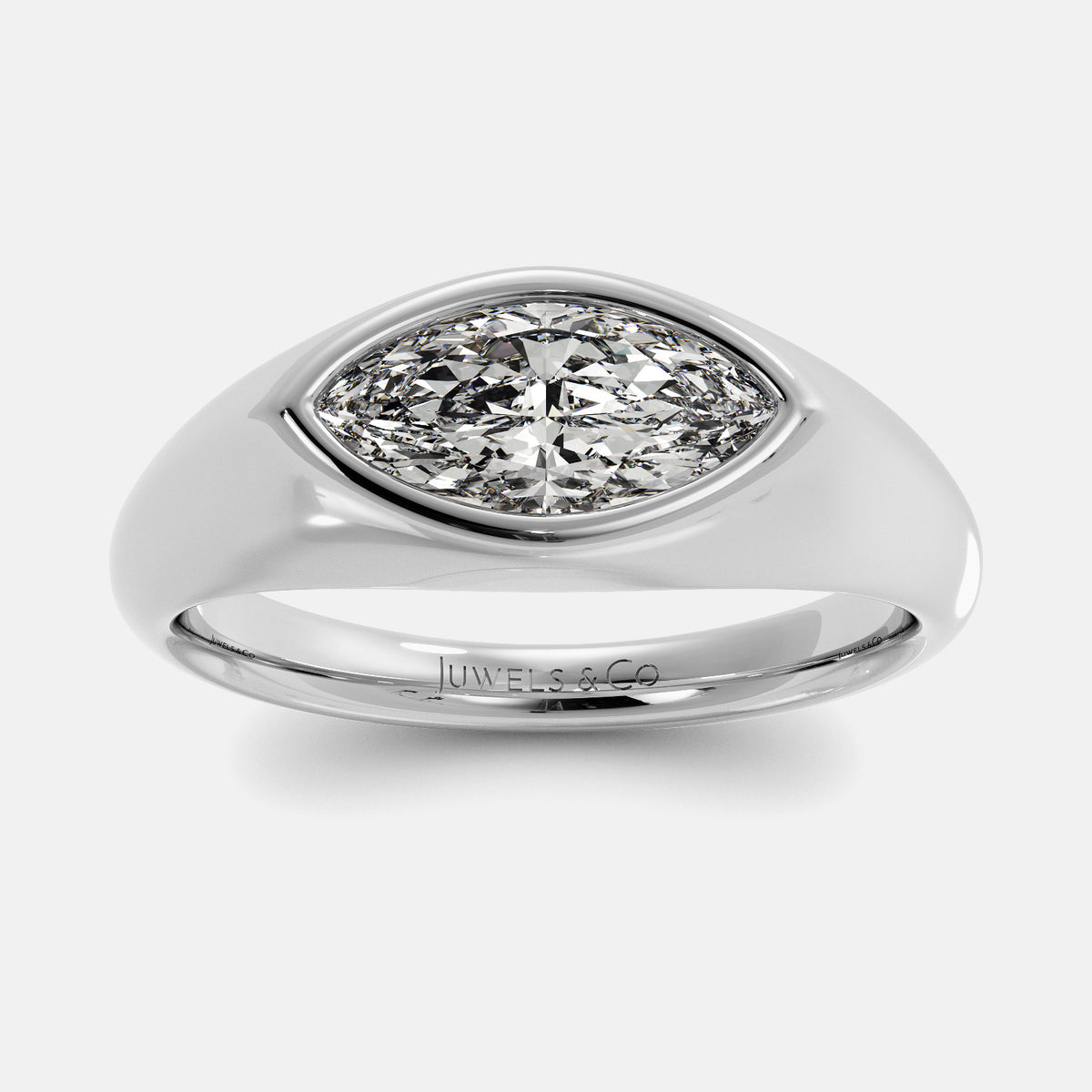 Brown Evil Eye Ring