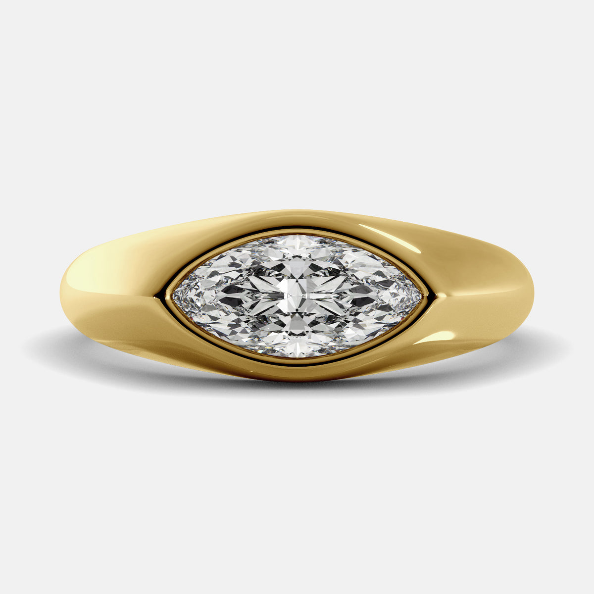 Brown Evil Eye Ring