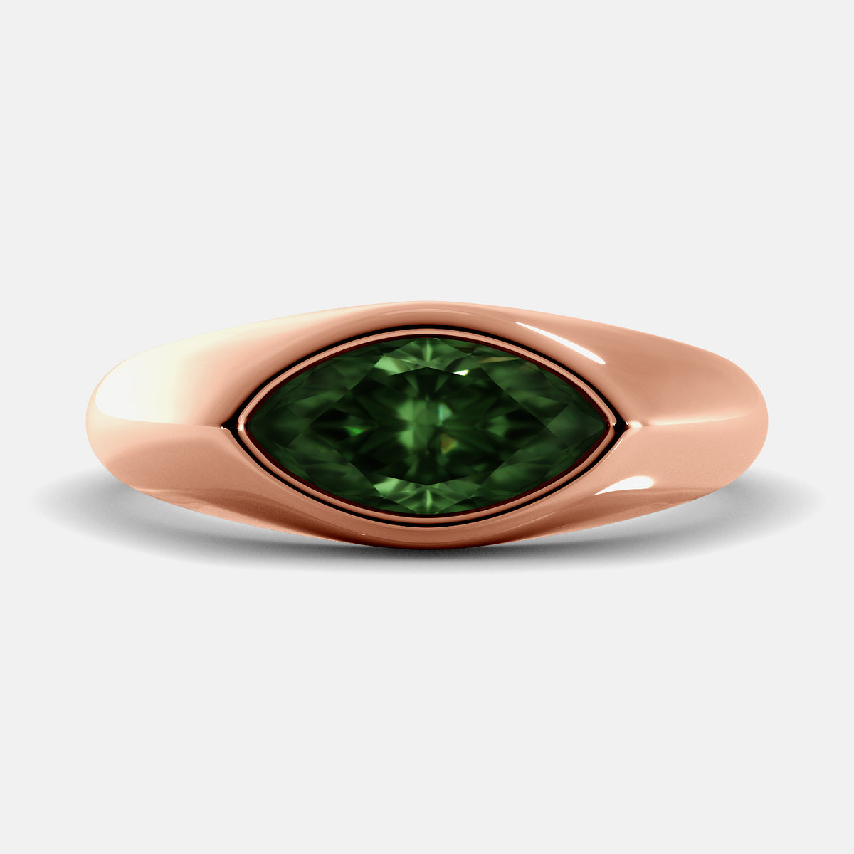 Brown Evil Eye Ring