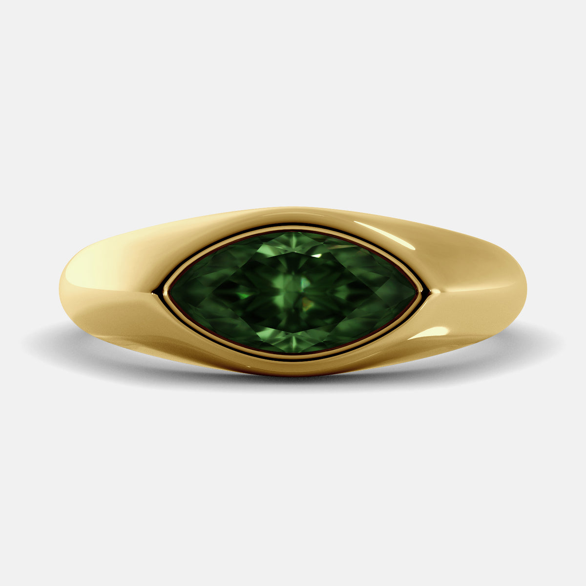 Brown Evil Eye Ring