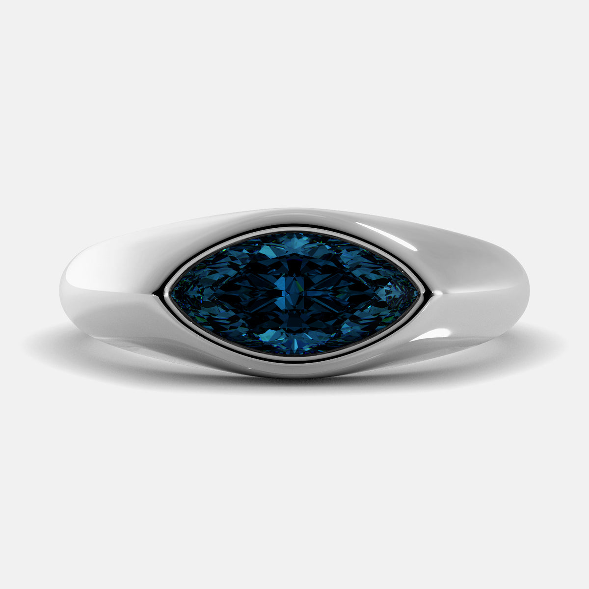 Brown Evil Eye Ring
