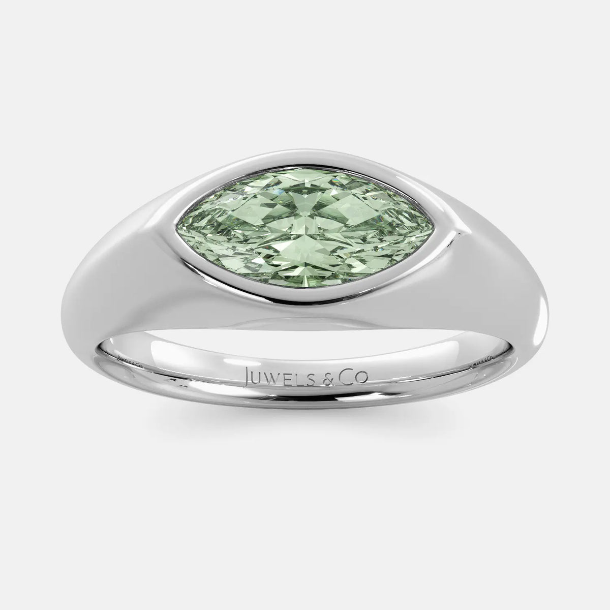 Brown Evil Eye Ring