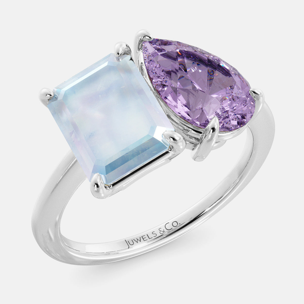 June Toi et Moi Ring
